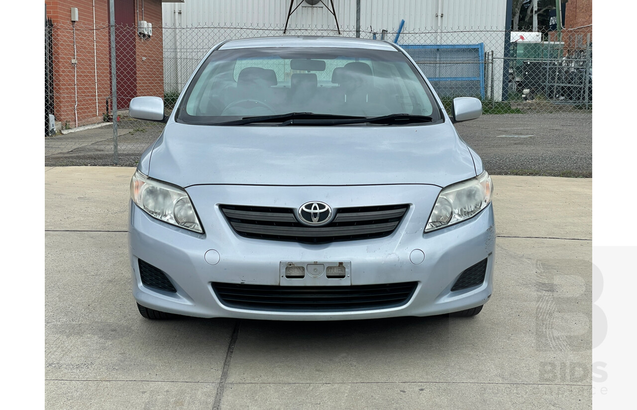 3/2010 Toyota Corolla Ascent ZRE152R MY09 4d Sedan Blue 1.8L