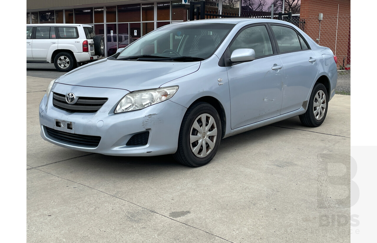 3/2010 Toyota Corolla Ascent ZRE152R MY09 4d Sedan Blue 1.8L