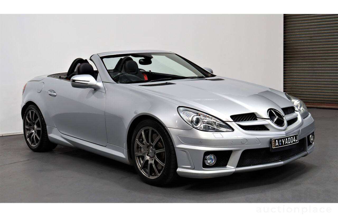 5/2008 Mercedes-Benz SLK 350 R171 08 UPGRADE 2d Convertible Silver 3.5L