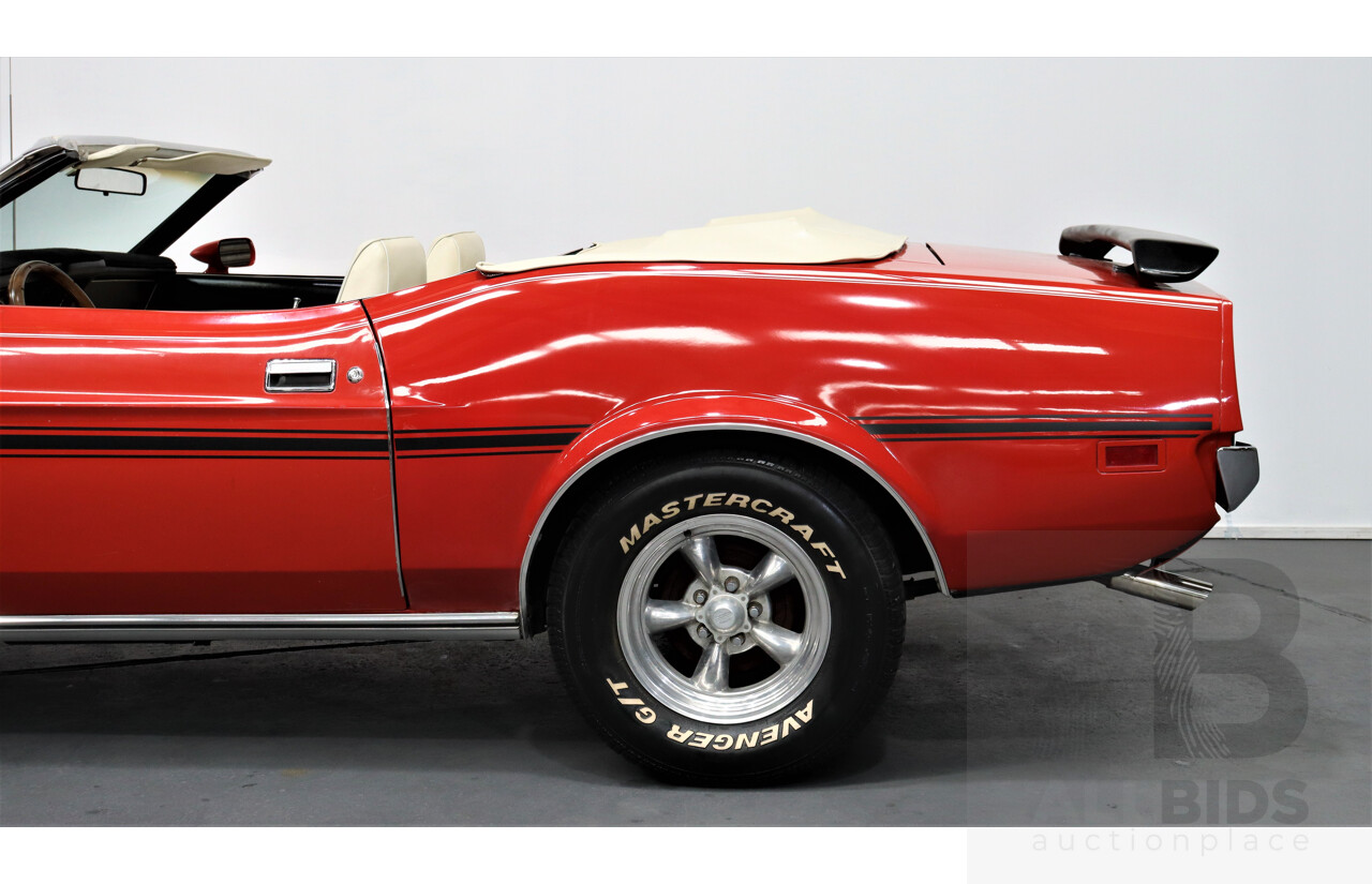 1/1971 Ford Mustang 2d Convertible Red 5.8L V8