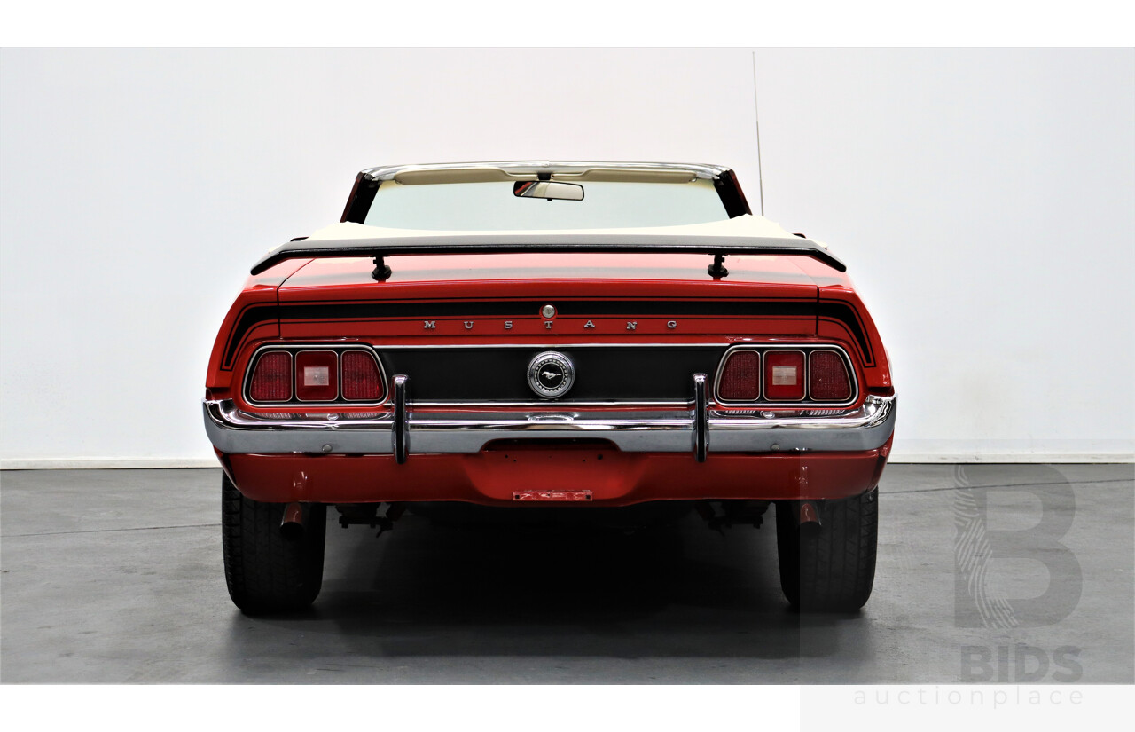 1/1971 Ford Mustang 2d Convertible Red 5.8L V8