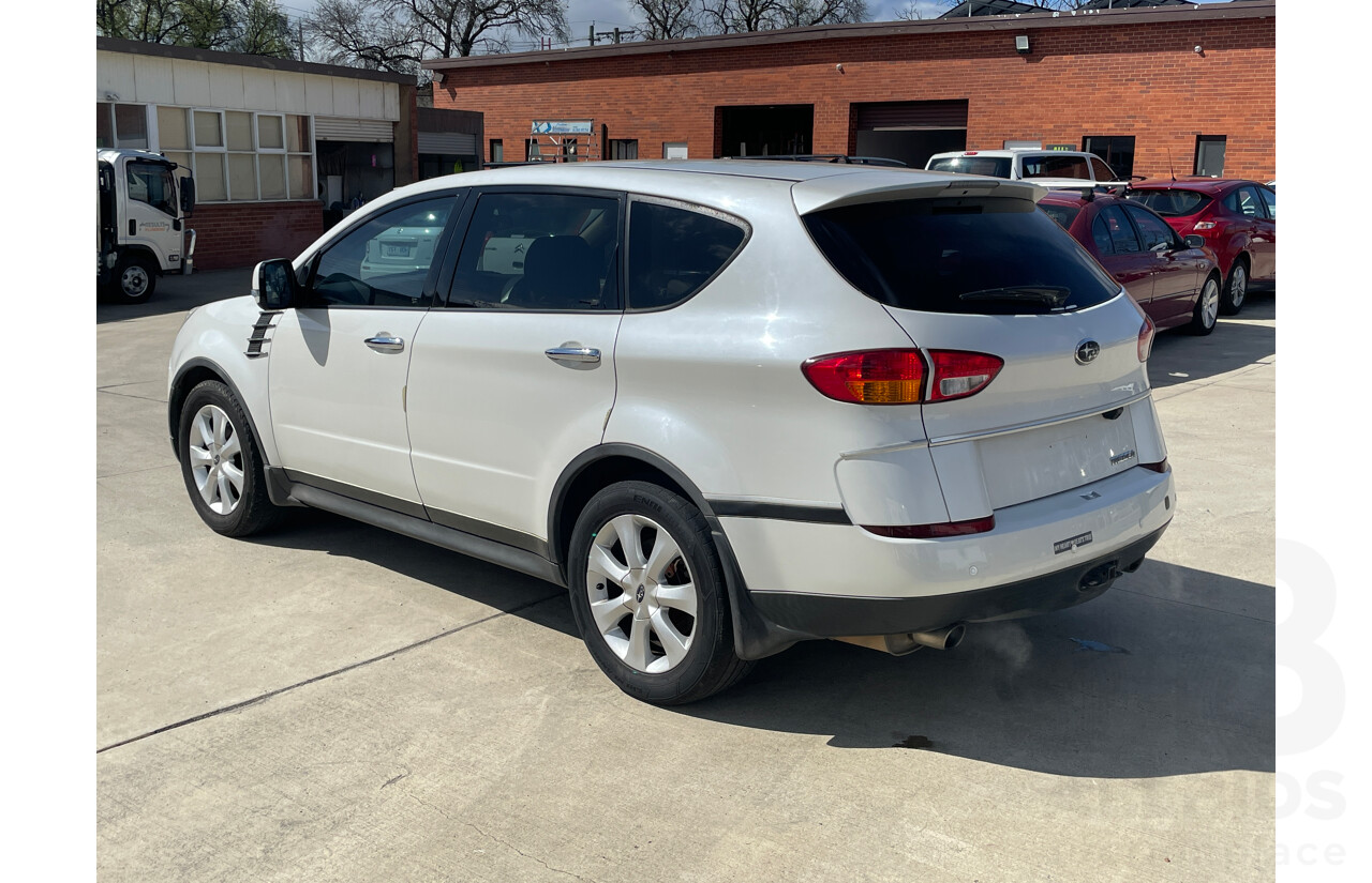 3/2007 Subaru Tribeca 3.6R Premium (7 Seat) MY08 4d Wagon White 3.6L