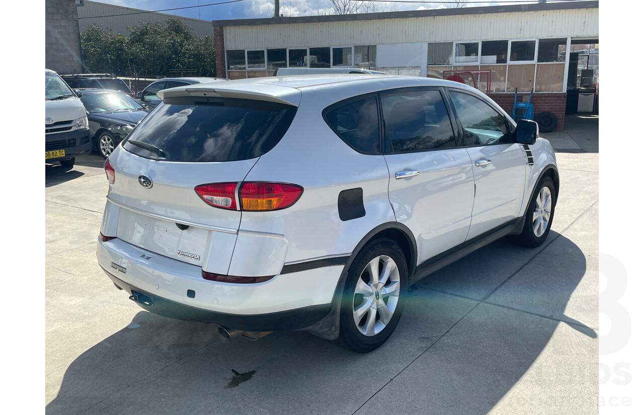 3/2007 Subaru Tribeca 3.6R Premium (7 Seat) MY08 4d Wagon White 3.6L