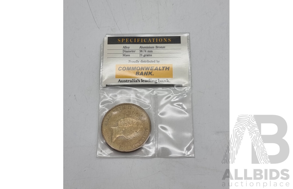 RAM 1988 $2 Silver Proof Coin and $5 Commemorative Coin