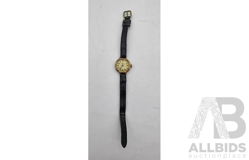 Antique 'Medana' 9ct Gold Ladies Watch