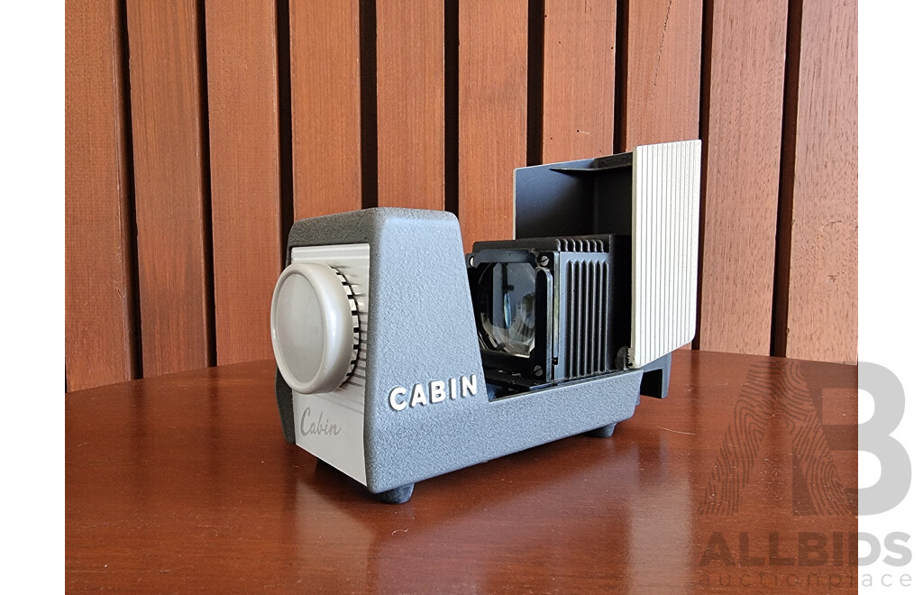 Vintage Cabin 'Sunlit' Slide Projector, Cabin Slide Projector Cooler and Cabin Slide Auto Changer