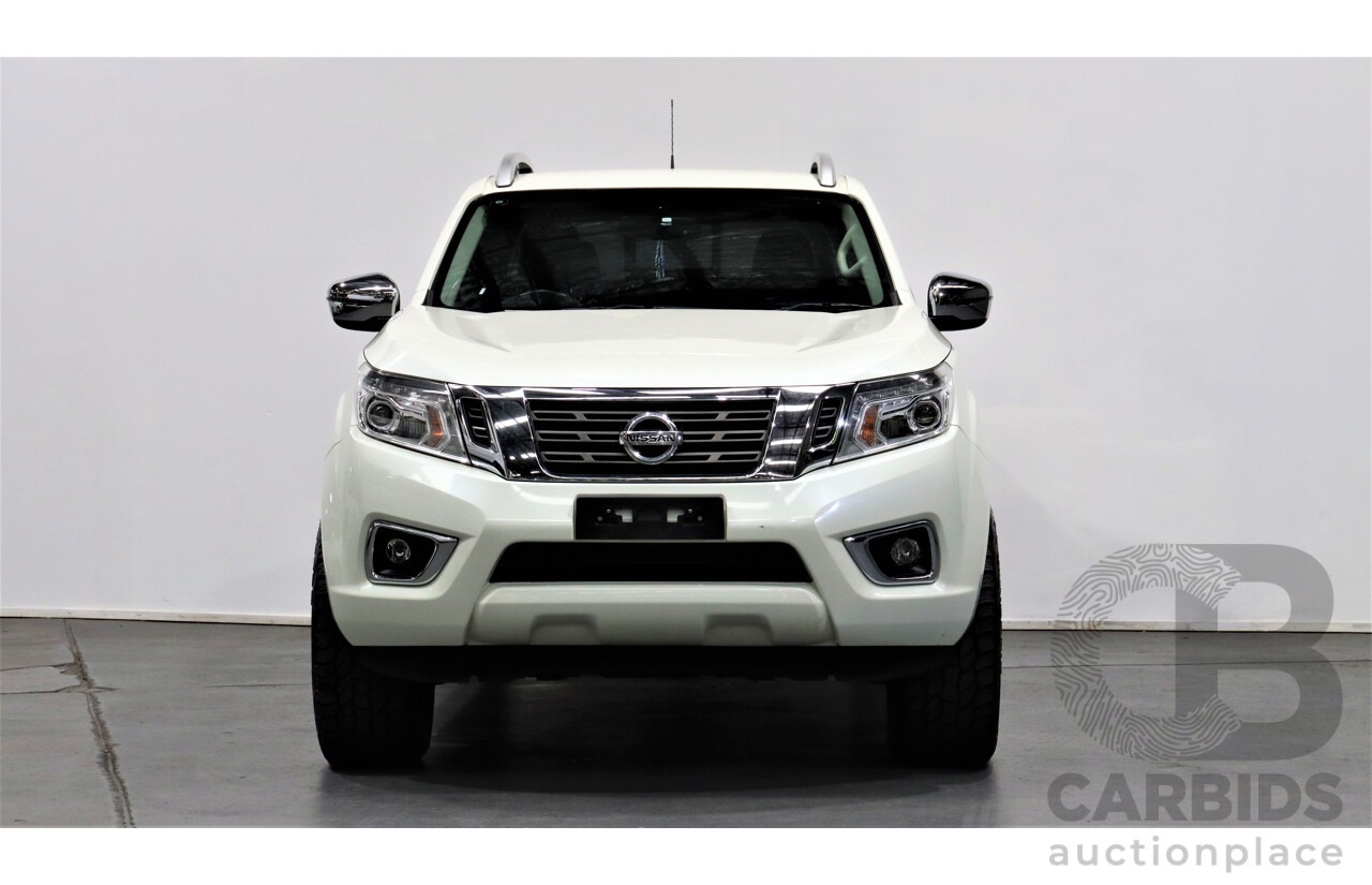 10/2017 Nissan Navara ST-X (4x4) NP300 D23 Dual Cab Utility White 2.3L