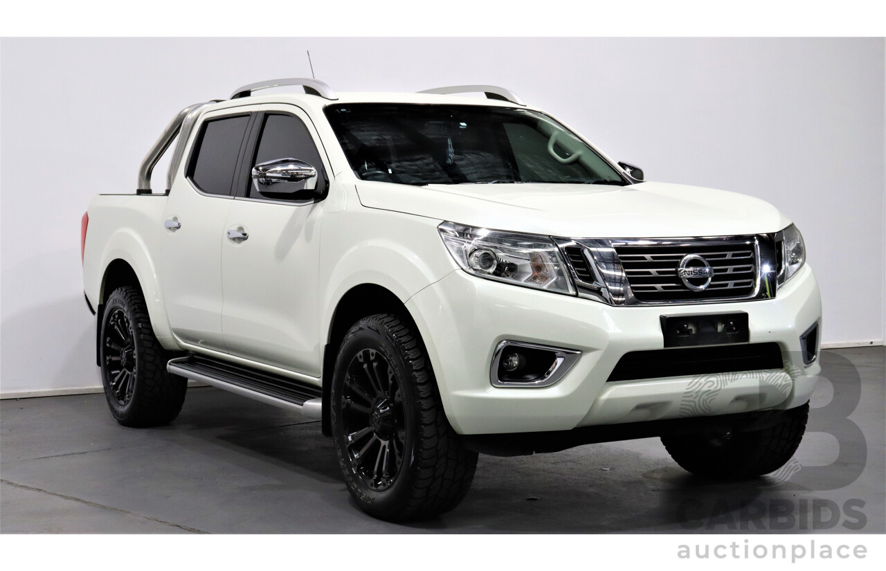 10/2017 Nissan Navara ST-X (4x4) NP300 D23 Dual Cab Utility White 2.3L