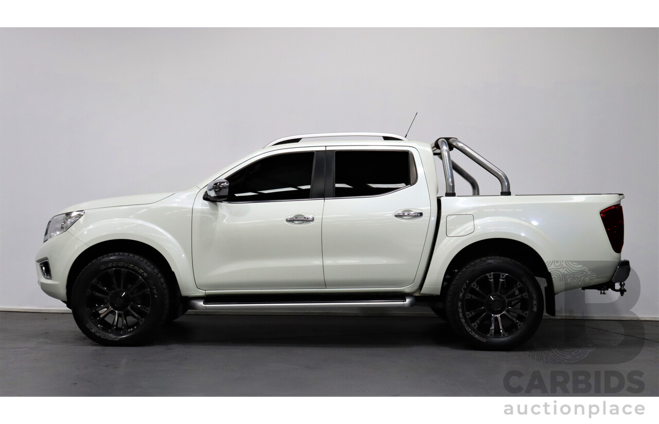 10/2017 Nissan Navara ST-X (4x4) NP300 D23 Dual Cab Utility White 2.3L