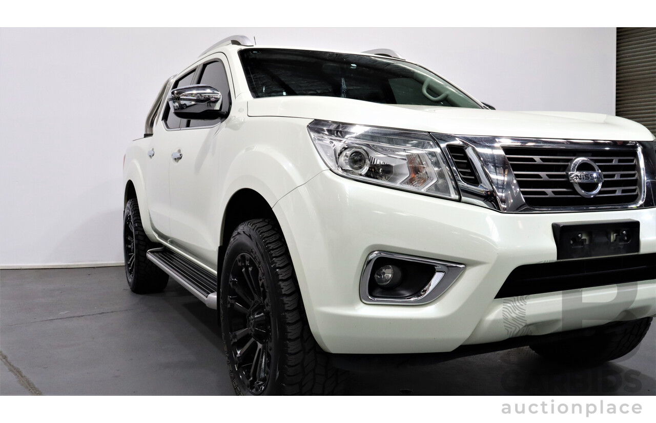 10/2017 Nissan Navara ST-X (4x4) NP300 D23 Dual Cab Utility White 2.3L