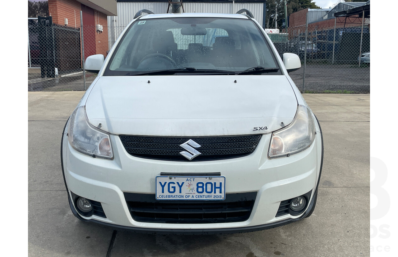 4/2008 Suzuki SX4 4x4 GY 5d Hatchback White 2.0L