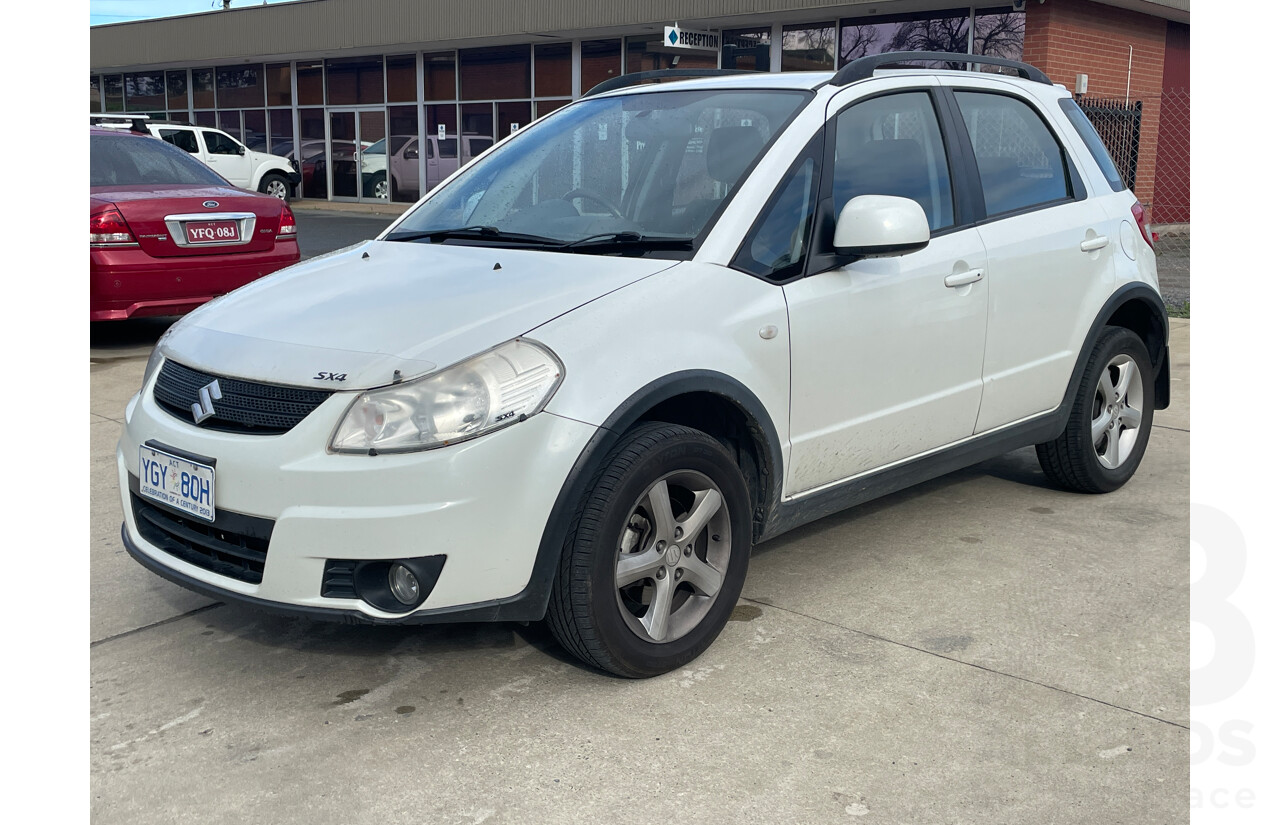 4/2008 Suzuki SX4 4x4 GY 5d Hatchback White 2.0L