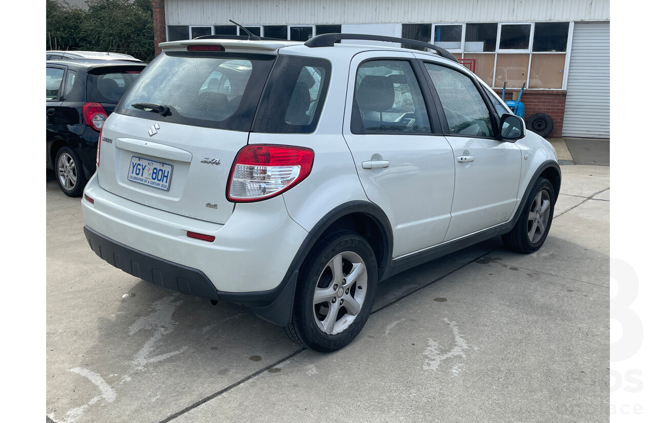 4/2008 Suzuki SX4 4x4 GY 5d Hatchback White 2.0L