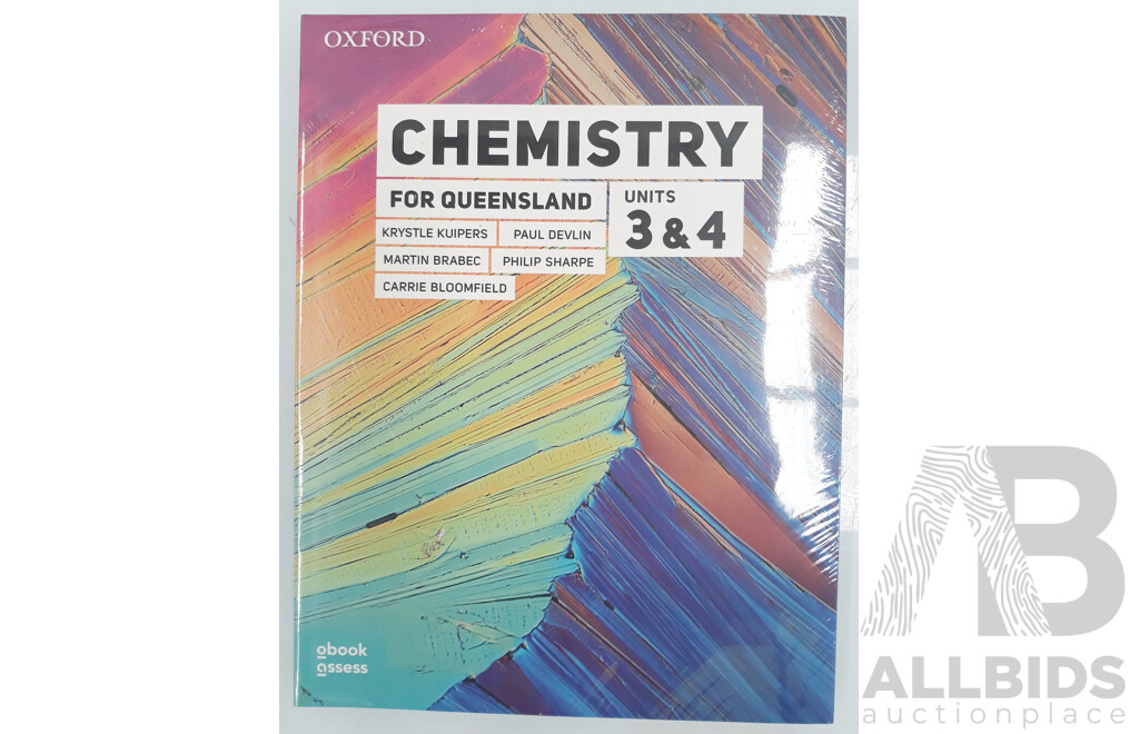 Chemistry for Queensland Units 3-4 - Lot of 9 - ORP $405.00