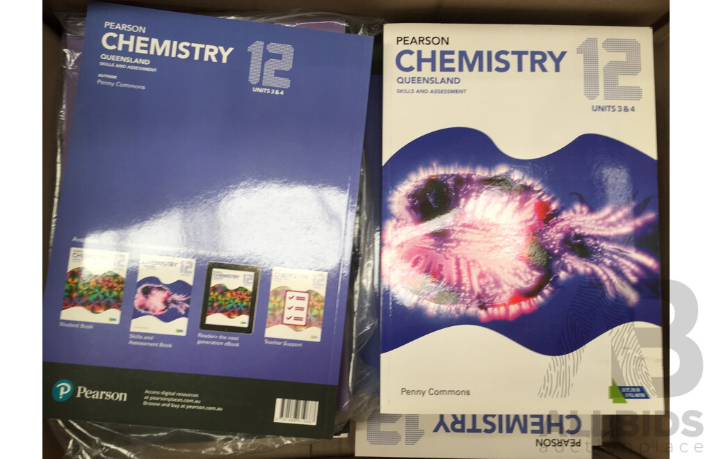 Pearson Chemistry Queensland 12 Skills and Assessment Book - Lot of 25 - Total ORP $748.75