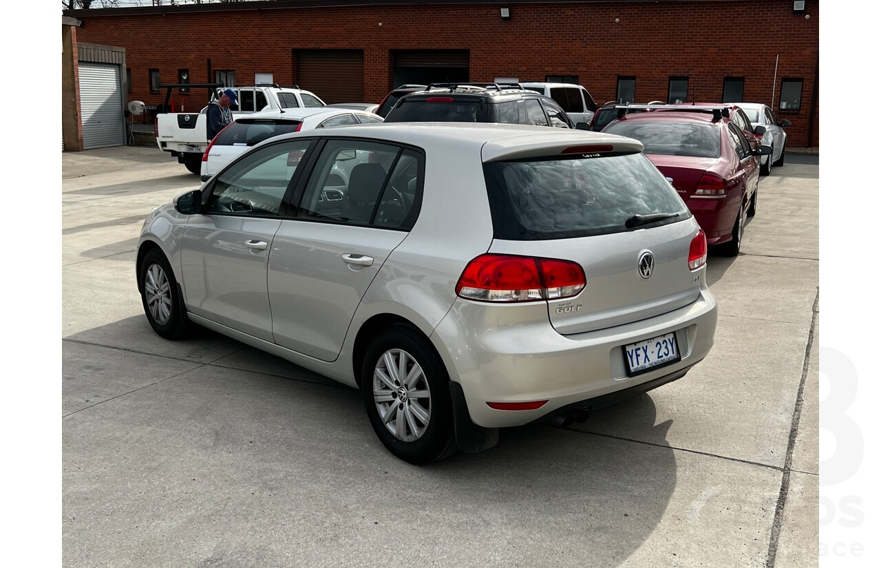 7/2009 Volkswagen Golf 90 TSI Trendline 1K 6TH GEN 5d Hatchback Silver Or Chrome 1.4L