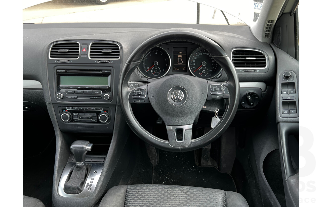7/2009 Volkswagen Golf 90 TSI Trendline 1K 6TH GEN 5d Hatchback Silver Or Chrome 1.4L