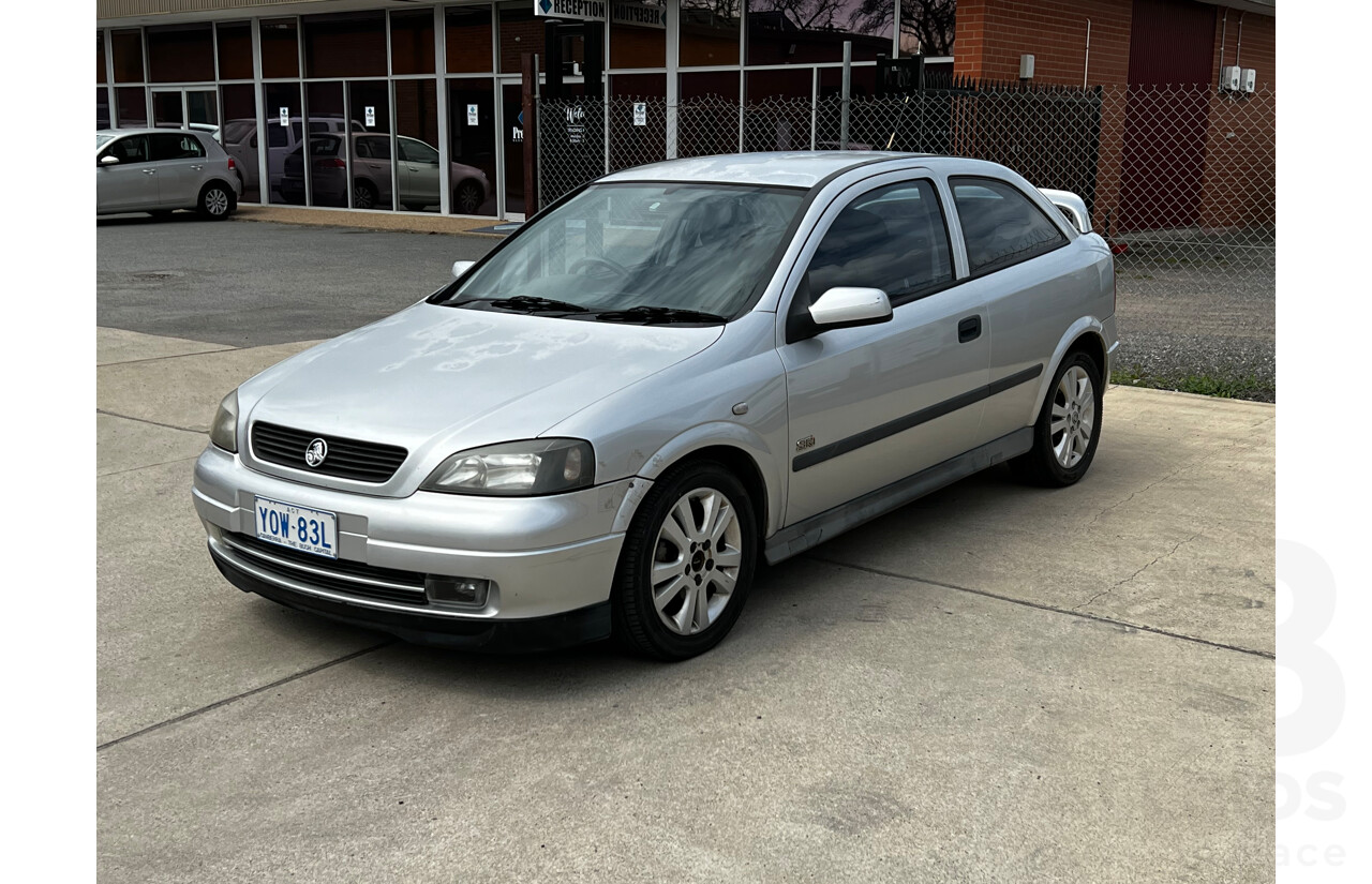 3/2002 Holden Astra SRi TS 3d Hatchback Silver Or Chrome 2.2L