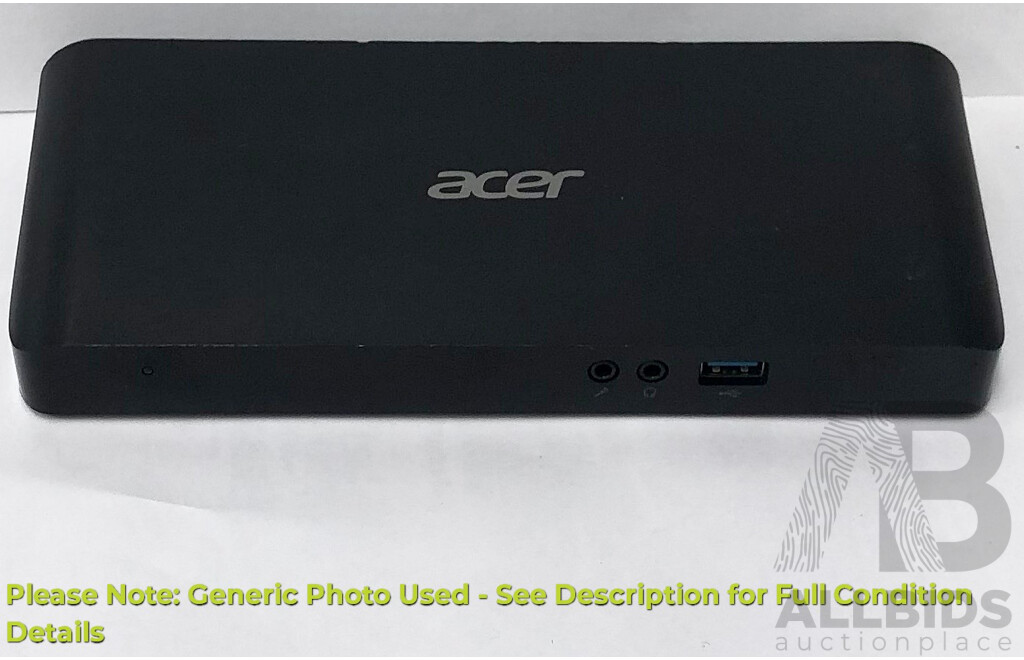 Acer (GPD02) USB Type-C Dock W/ Power Supply & USB-C Cable