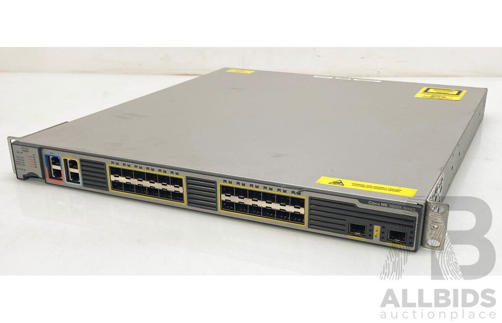 Cisco (ME-3600x-24FS-M) ME 3600X Series Ethernet Switch 