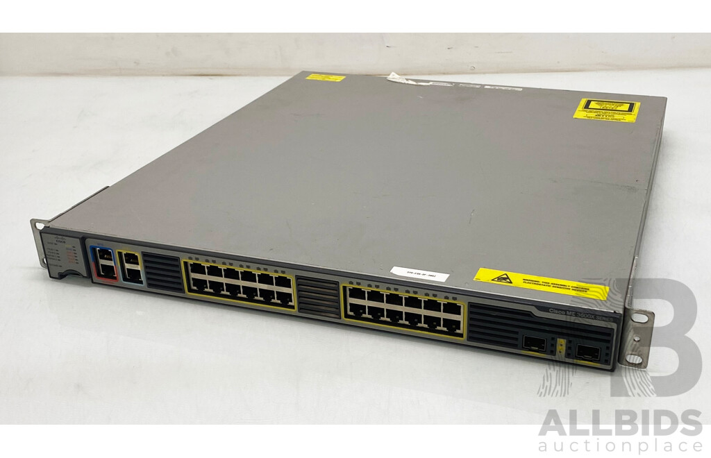 Cisco (ME-3600x-24TS-M) ME 3600X Series Ethernet Switch 