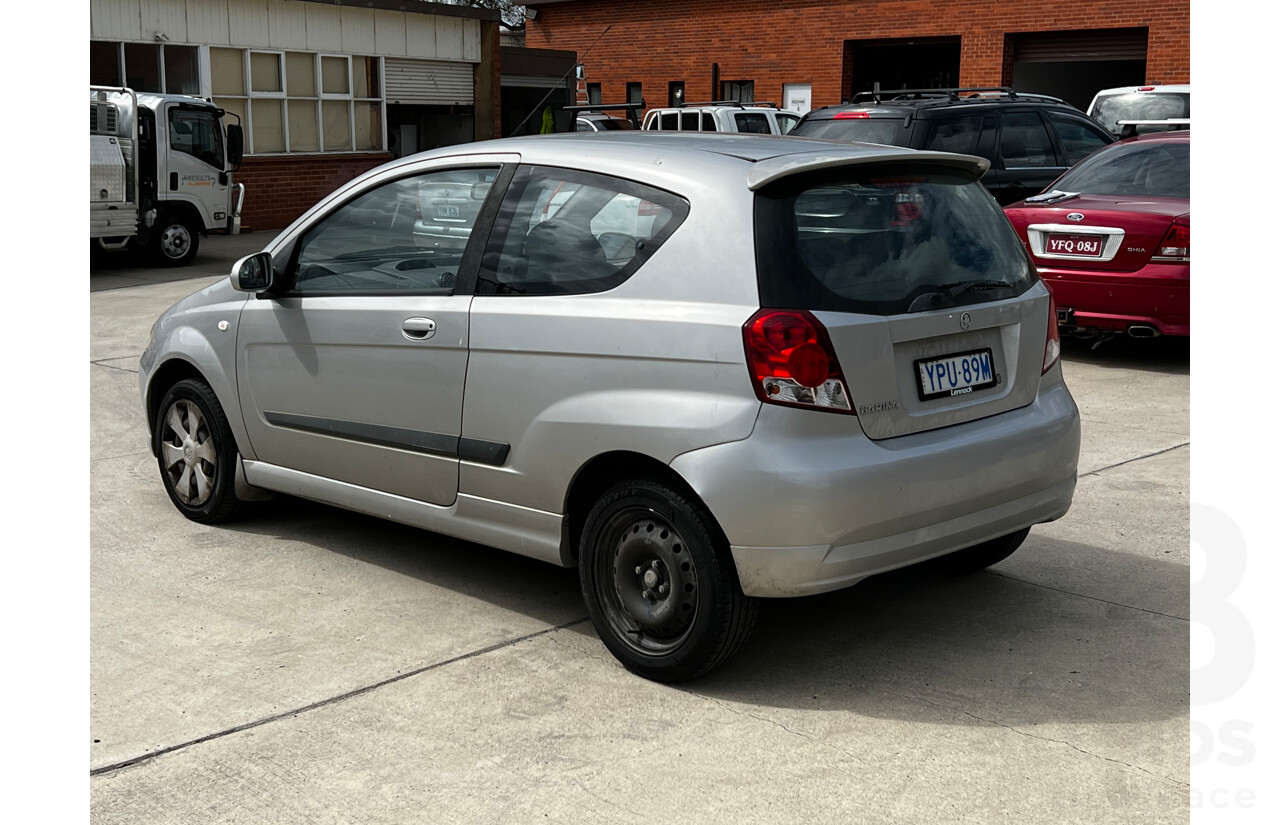 5/2008 Holden Barina  TK MY08 3d Hatchback Silver Or Chrome 1.6L