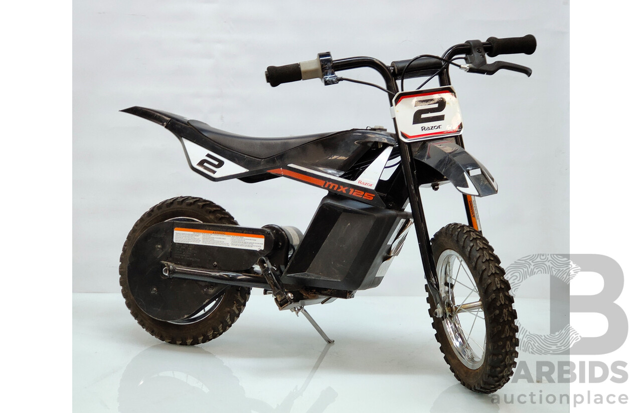 Razor mx125 best sale electric dirt bike