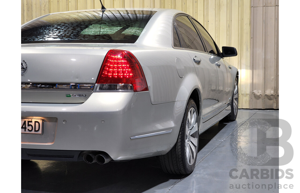 2/2012 Holden Caprice V WM II MY12 4d Sedan Gold 6.0L V8