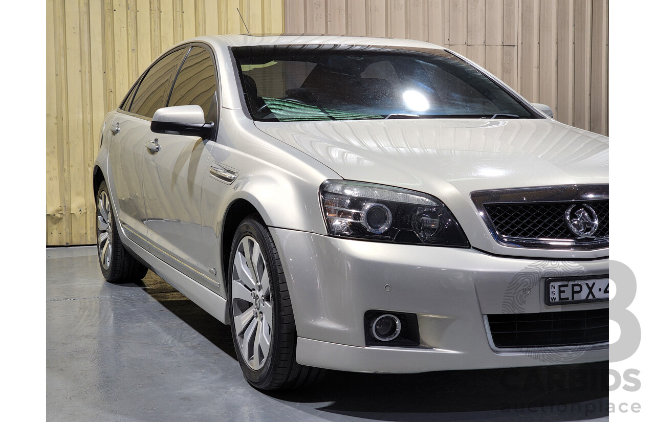 2/2012 Holden Caprice V WM II MY12 4d Sedan Gold 6.0L V8