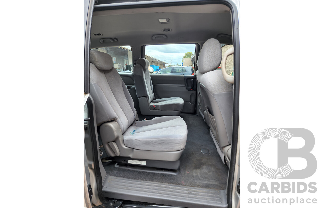 11/2011 Kia Carnival S VQ MY11 4d Wagon Silver 2.7L
