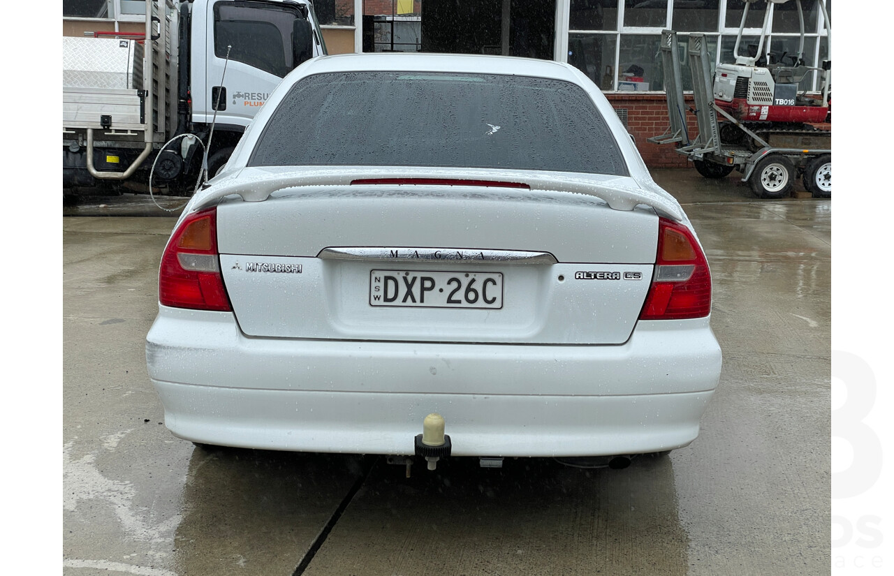 7/1999 Mitsubishi Magna Altera LS TH 4d Sedan White 3.5L