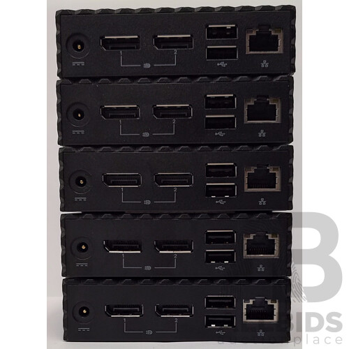 Dell (N10D001) Intel Atom (x5-Z8350) 1.44GHz - 1.92GHz 4-Core CPU Thin Client - Lot of Five