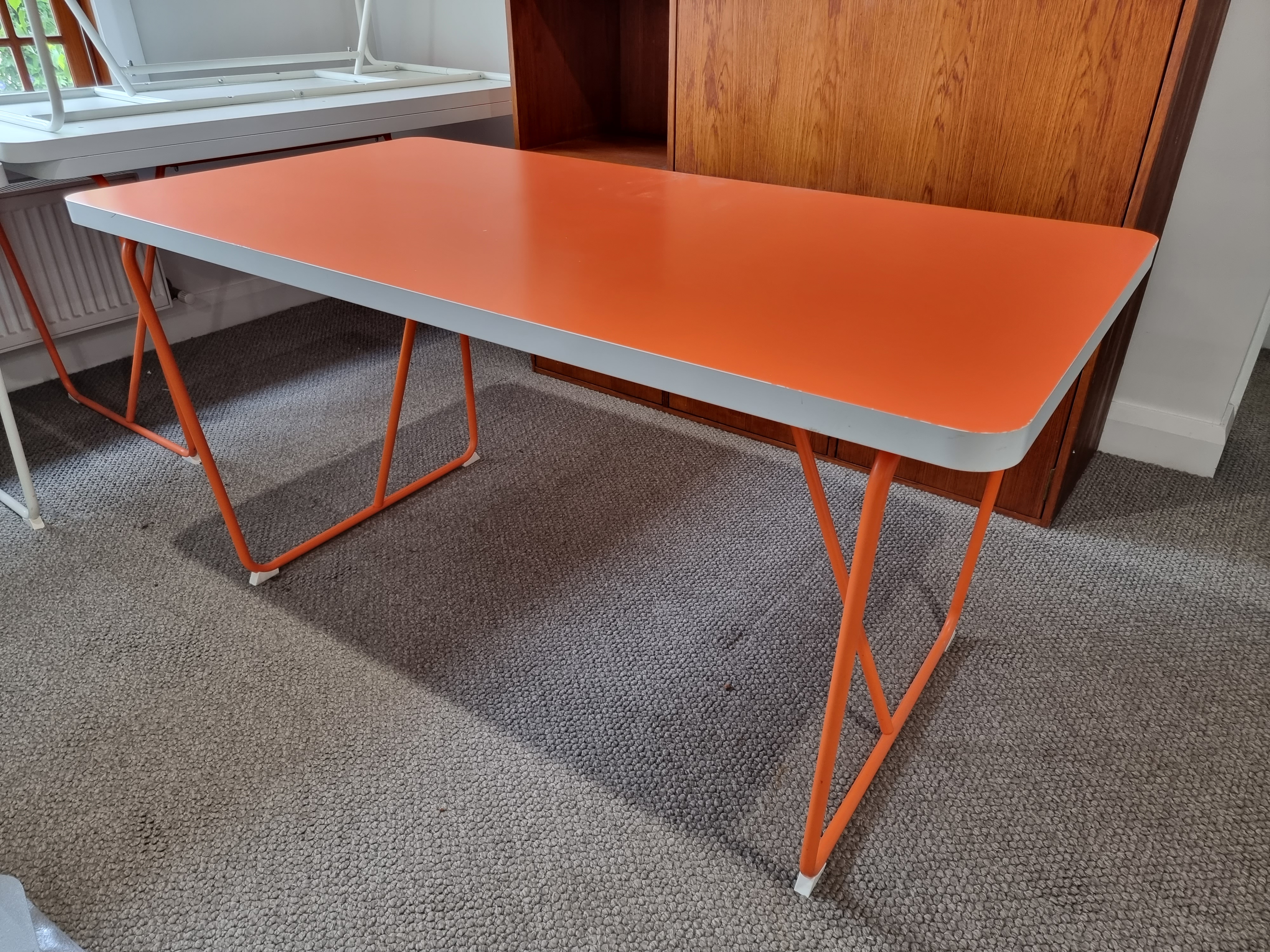 Ikea deals orange table