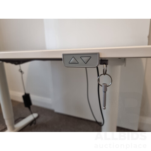Ikea BEKANT Electronic Sit and Stand Desk - White