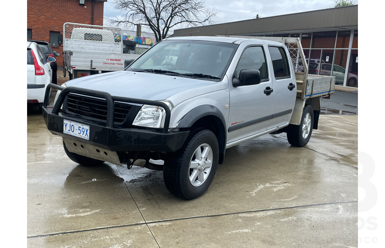 12/2004 Holden Rodeo LX (4x4) RA Crew C/Chas White 3.0L