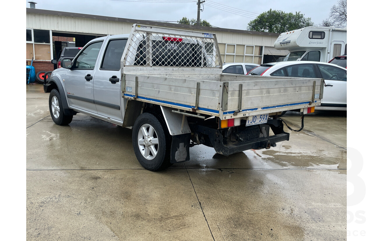 12/2004 Holden Rodeo LX (4x4) RA Crew C/Chas White 3.0L