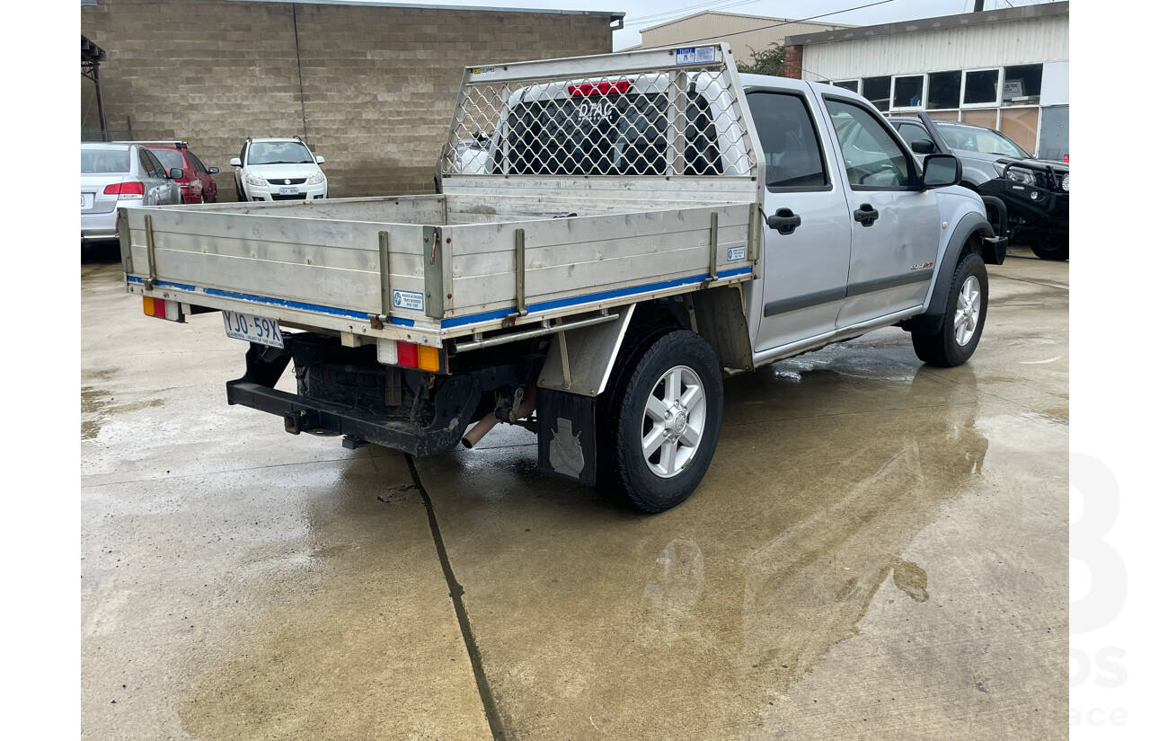 12/2004 Holden Rodeo LX (4x4) RA Crew C/Chas White 3.0L