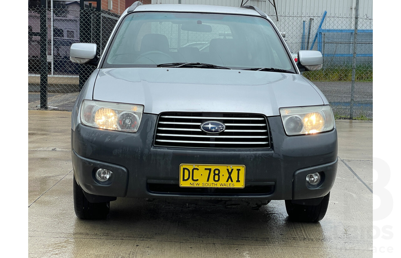 7/2005 Subaru Forester X MY05 4d Wagon Silver 2.5L