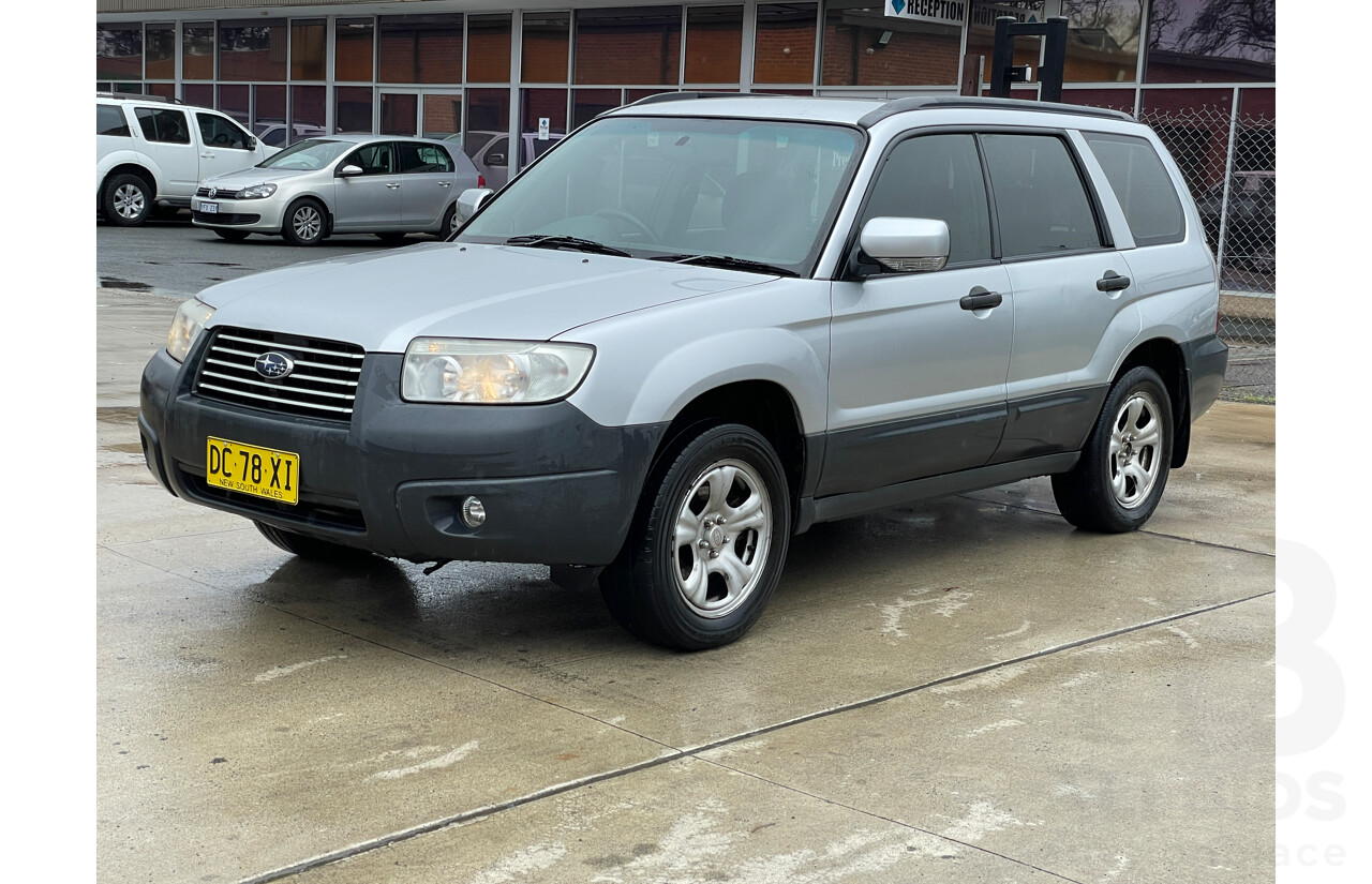 7/2005 Subaru Forester X MY05 4d Wagon Silver 2.5L