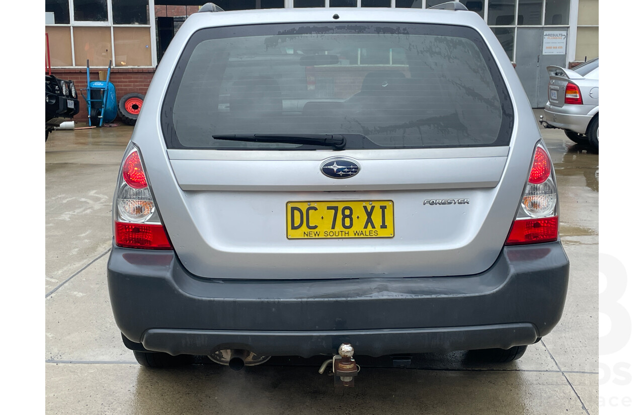 7/2005 Subaru Forester X MY05 4d Wagon Silver 2.5L