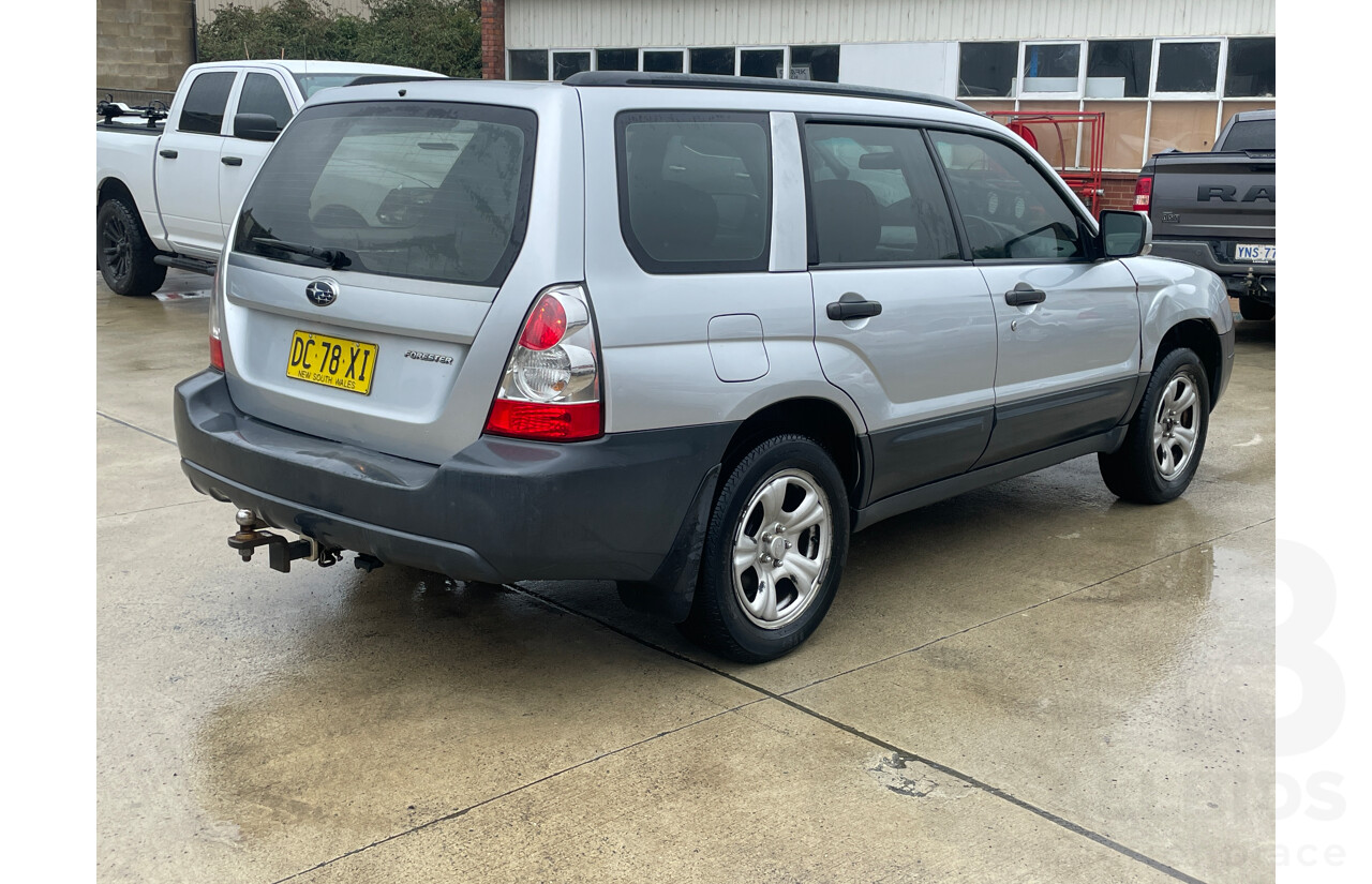 7/2005 Subaru Forester X MY05 4d Wagon Silver 2.5L