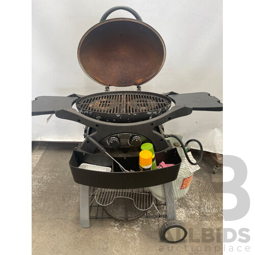 Ziegler & Brown Twin Grill BBQ With Cover