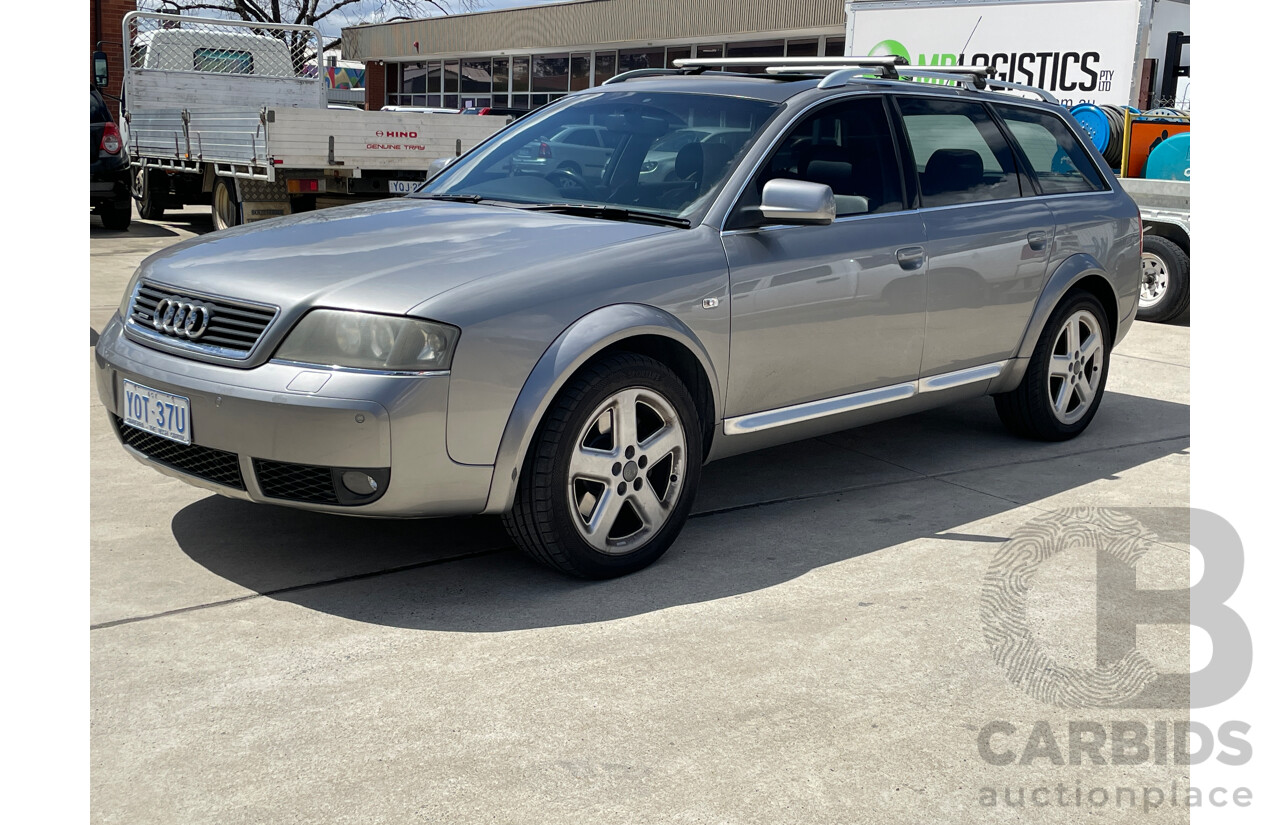 1/2003 Audi Allroad Quattro  C5 4d Wagon Silver 2.7L