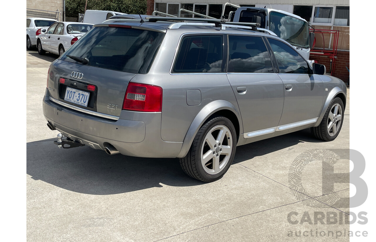 1/2003 Audi Allroad Quattro  C5 4d Wagon Silver 2.7L