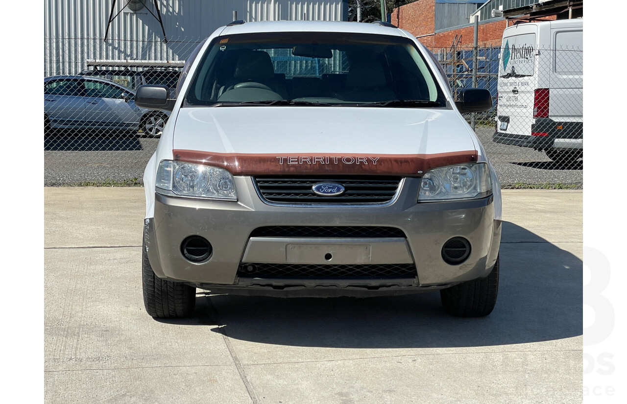 5/2007 Ford Territory TX (4x4) SY 4d Wagon White 4.0L