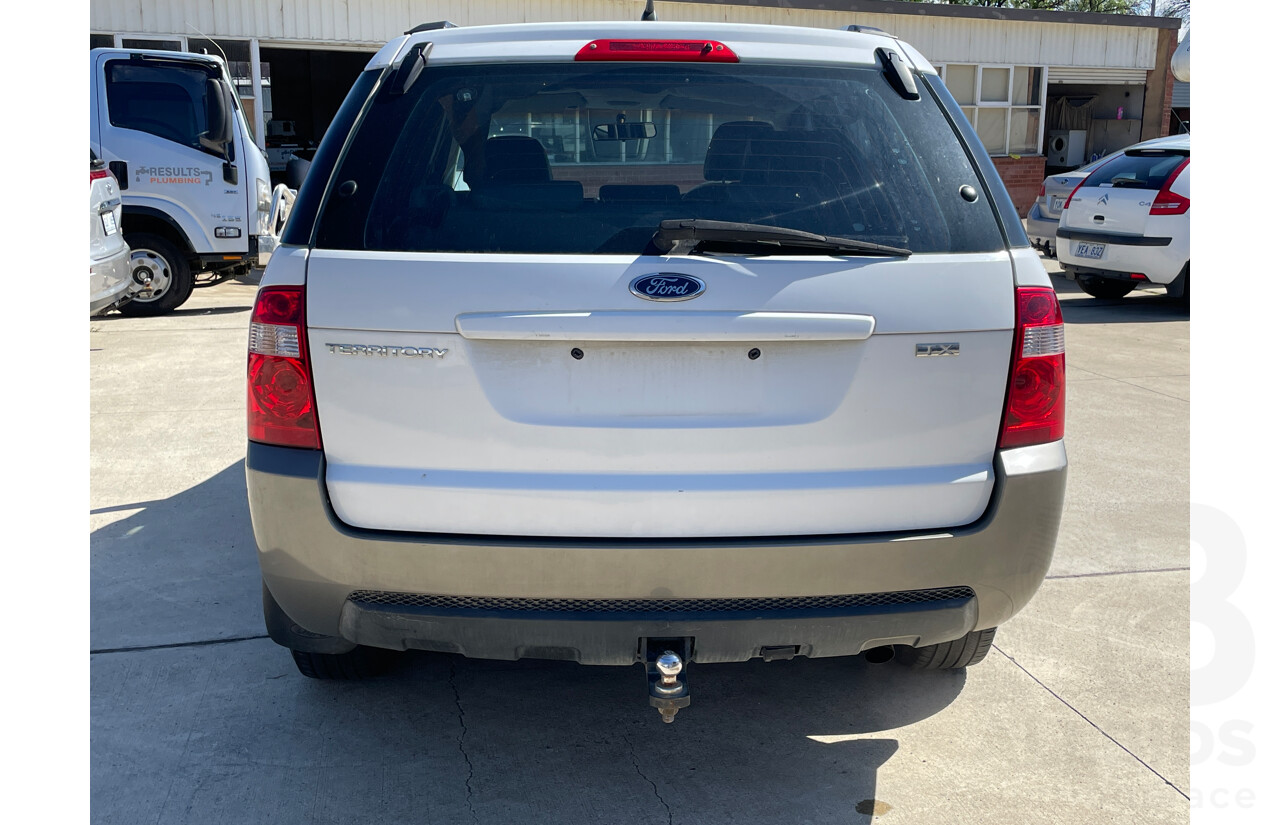 5/2007 Ford Territory TX (4x4) SY 4d Wagon White 4.0L