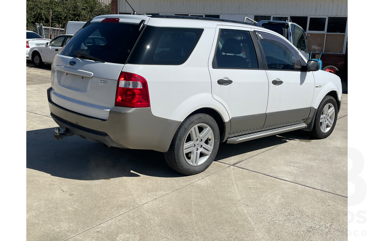 5/2007 Ford Territory TX (4x4) SY 4d Wagon White 4.0L