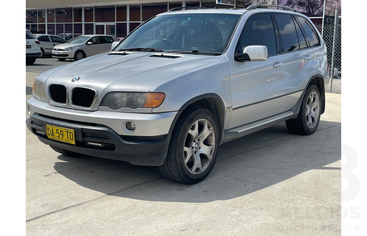 1/2004 Bmw X5 3.0d E53 4d Wagon Silver 3.0L