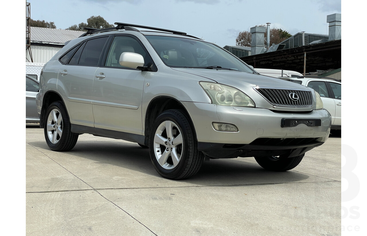 8/2003 Lexus Rx330 Sports Luxury MCU38R 4d Wagon Silver 3.3L