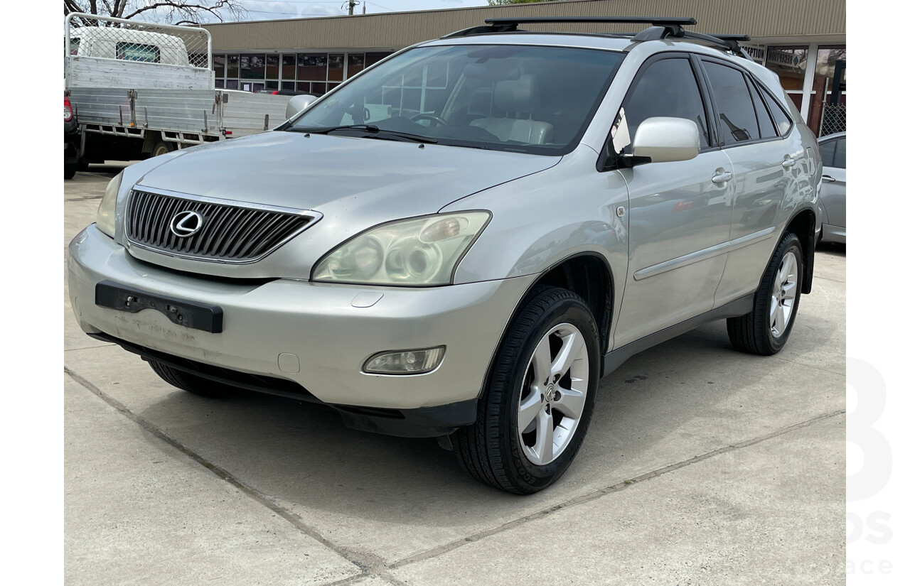 8/2003 Lexus Rx330 Sports Luxury MCU38R 4d Wagon Silver 3.3L